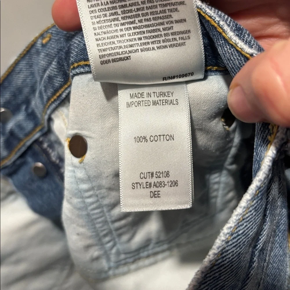 AGOLDE Dee denim shorts